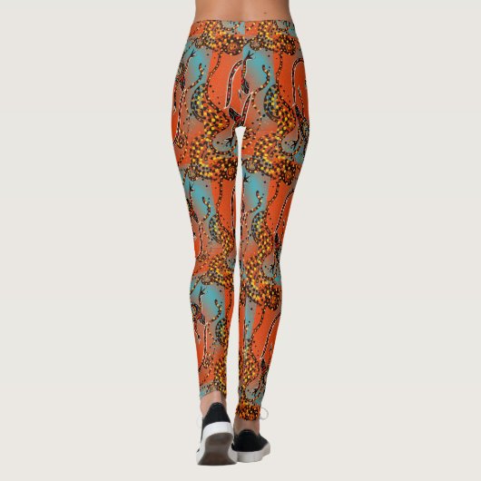 AUSTRALIA ART LEGGINGS (Rückseite)