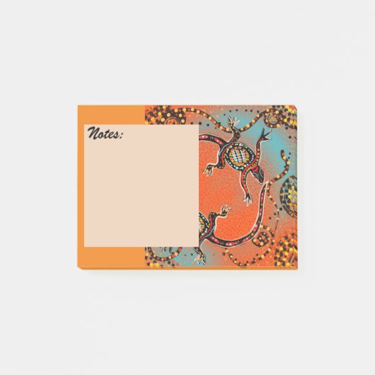 AUSTRALIA ART POST-IT KLEBEZETTEL (Vorderseite)