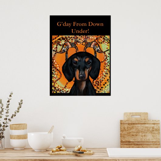 AUSTRALIA ART POSTER (Küche)