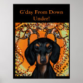 AUSTRALIA ART POSTER (Vorne)