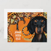 AUSTRALIA ART POSTKARTE (Vorne/Hinten)