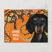 AUSTRALIA ART POSTKARTE (Vorderseite)