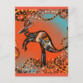 AUSTRALIA ART POSTKARTE (Vorderseite)