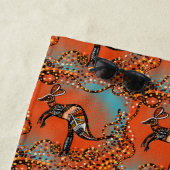 AUSTRALIA ART STRANDTUCH (Beispiel)
