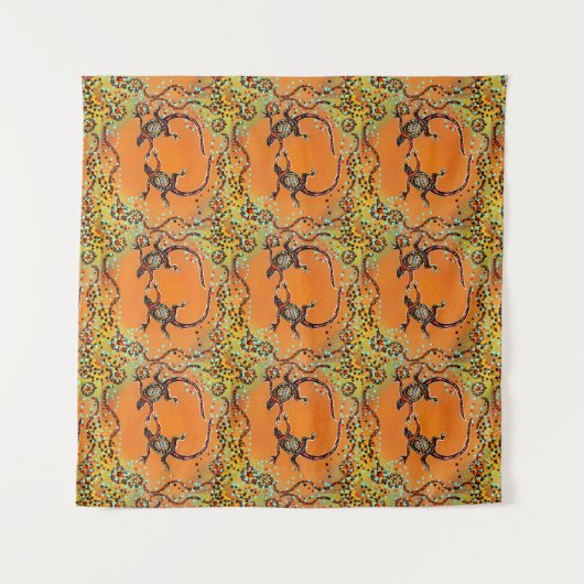 AUSTRALIA ART WANDTEPPICH (Vorderseite)