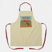 Australia | Ayers Rock Kangaroos Schürze (Vorderseite)