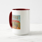 Australia | Ayers Rock Kangaroos Tasse (Vorderseite Links)