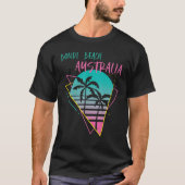 Australia Bondi Beach Palm trees Vacation Ocean Su T-Shirt (Vorderseite)