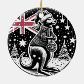 AUSTRALIA CHRISTMAS KERAMIK ORNAMENT (Hinten)