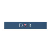 Australia Couple Wedding Einladungsbanderole (Flach)