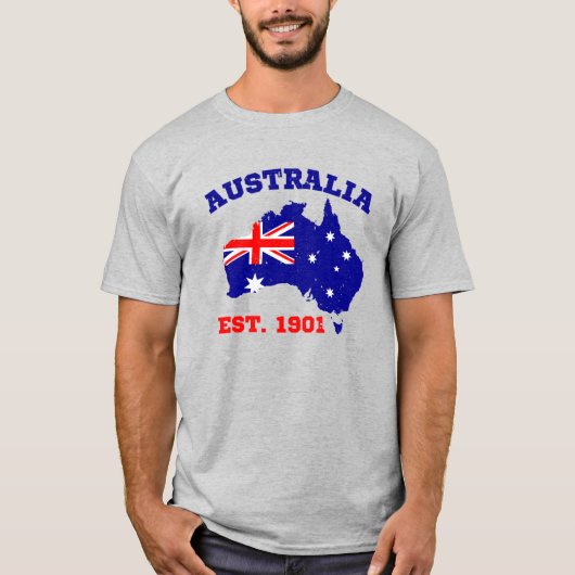 Australia Established 1901 T-Shirt (Vorderseite)