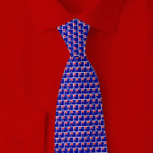 Australia Flag Brick Pattern Krawatte