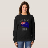 Australia Flag It's in my DNA Patriotic Australian Sweatshirt (Vorne ganz)