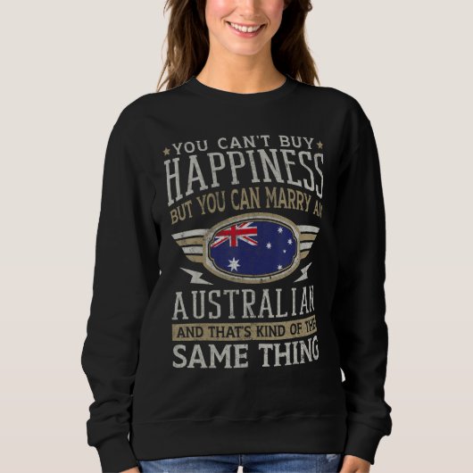 Australia Flag Proud Australians Men & Women Sweatshirt (Vorderseite)