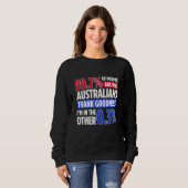 Australia For Proud Australian Aussie Australia Ro Sweatshirt (Vorne ganz)