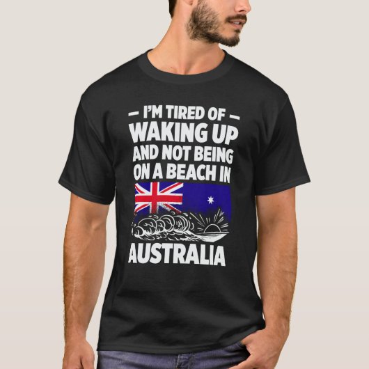 Australia For Proud Australian Aussie Australia Ro T-Shirt (Vorderseite)