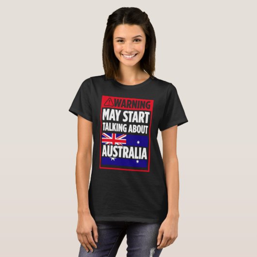 Australia For Proud Australian Aussie Australia Ro T-Shirt (Vorne ganz)