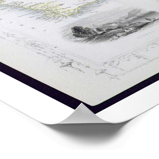 Australia, from a Series of World Maps published b Poster (Ecke)