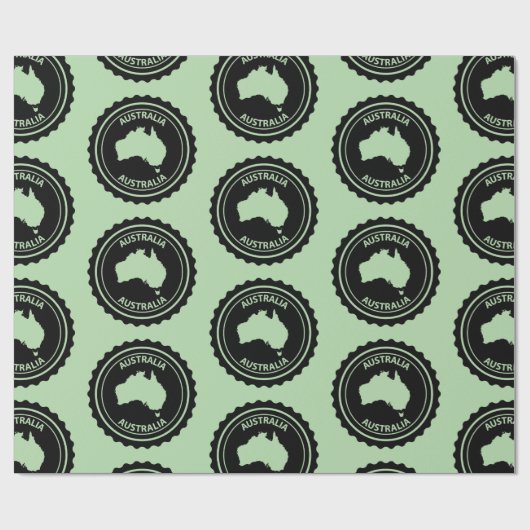 Australia Geschenkpapier (Flach)