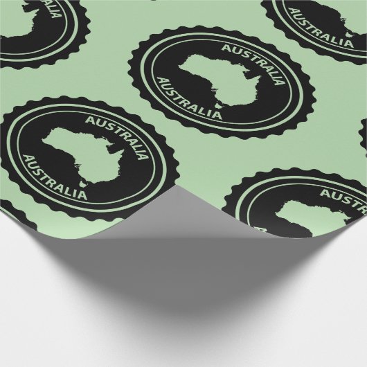 Australia Geschenkpapier (Ecke)