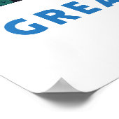 Australia Great Ocean Road Poster (Ecke)