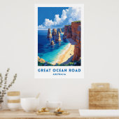 Australia Great Ocean Road Poster (Küche)