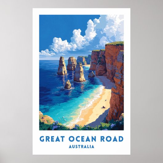 Australia Great Ocean Road Poster (Vorne)