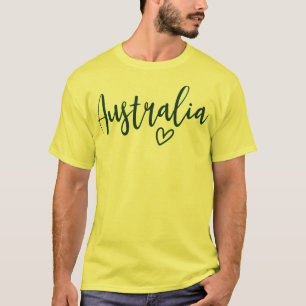 Australia Herz Frauen Lieben Australien T-Shirt