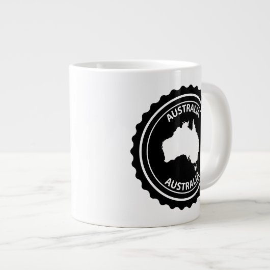 Australia Jumbo-Tasse (Vorderseite Rechts)