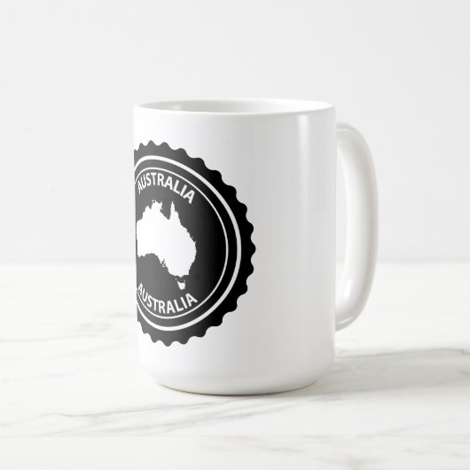 Australia Kaffeetasse (VorderseiteRechts)
