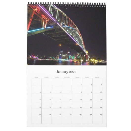 Australia Kalender (Jan 2026)