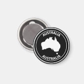 Australia Magnet (Vorderseite/Rückseite)