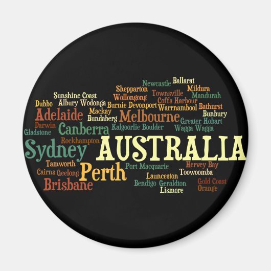 AUSTRALIA Magnet (Vorne)