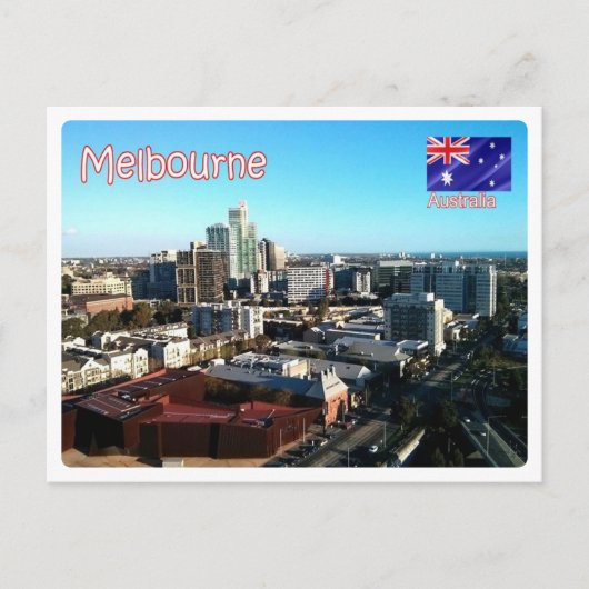 Australia - Melbourne - Postkarte (Vorderseite)