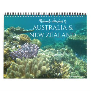 australia neues zealand nature 2025 (mit Standorte Kalender