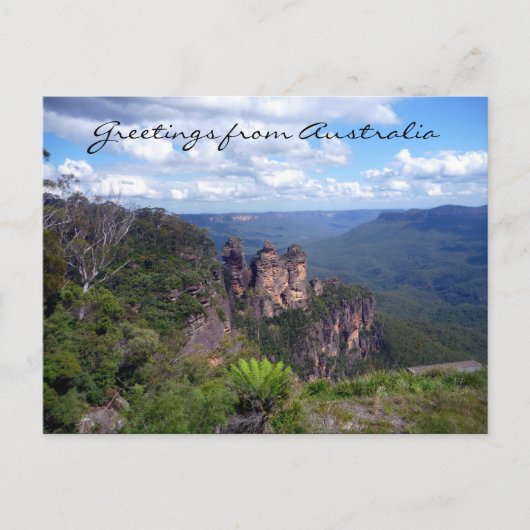 Australia Postkarte (Vorderseite)