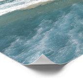 Australia, Queensland, Gold Coast, Surfers Poster (Ecke)