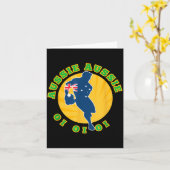 Australia Rugby, Wallabies Aussie Aussie Aussie Oi Karte (Gelbe Blume)