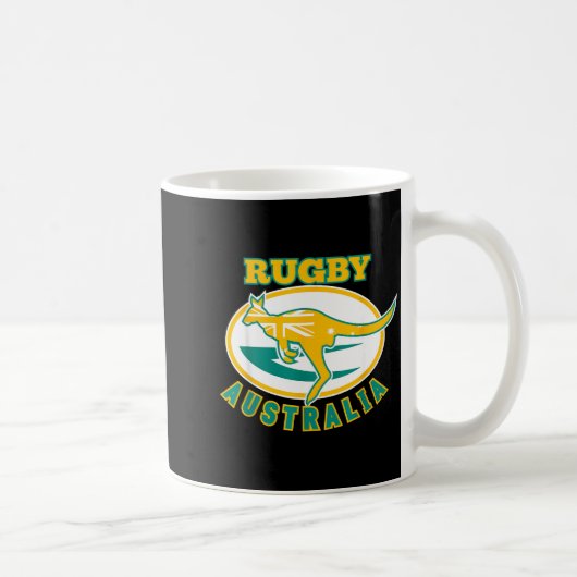Australia Rugby, Wallabies Rugby Jersey, Australia Kaffeetasse (Rechts)