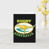 Australia Rugby, Wallabies Rugby Jersey, Australia Karte (Gelbe Blume)