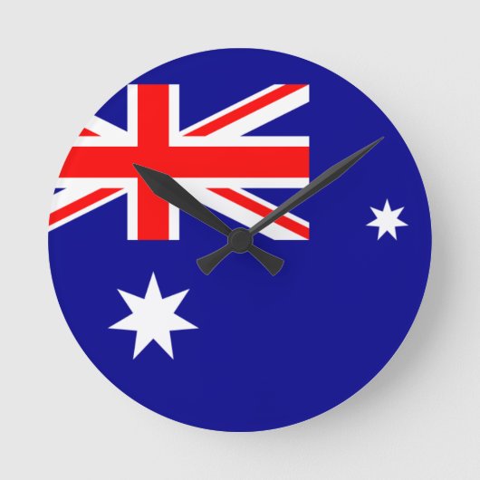 australia runde wanduhr (Vorderseite)