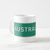 Australia that way kaffeetasse (Vorderseite Links)