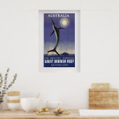 Australia, The Angler's Paradise, Great Barrier Poster (Küche)