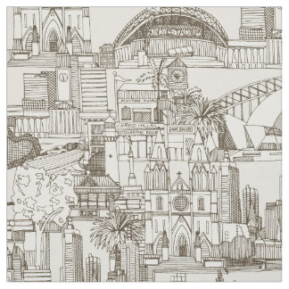 Australia toile de jouy tea strong white stoff