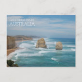 Australia Twelve Apostles Postkarte (Vorderseite)