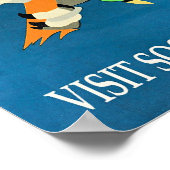 Australia, Visit Soon Poster (Ecke)