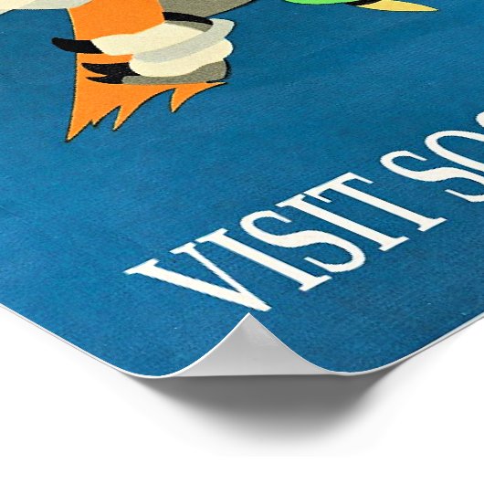 Australia, Visit Soon Poster (Ecke)