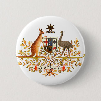 Australia-Wappen Button