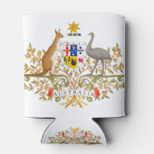Australia-Wappen Dosenkühler (Rückseite)