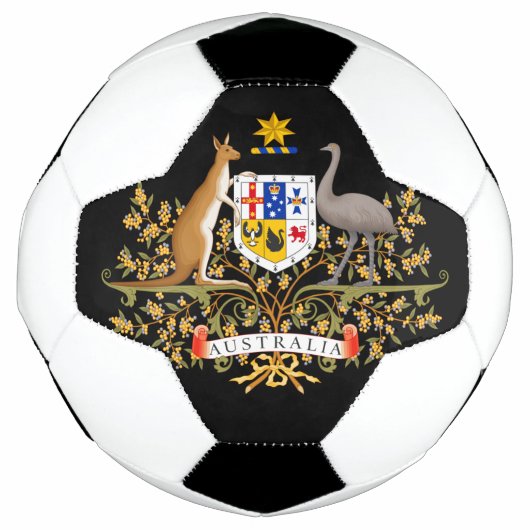 Australia-Wappen Fußball (Vorderseite)